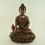 Oxidized Copper Alloy 12.75" Medicine Buddha / Sangye Menla Statue From Patan, Nepal