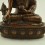 Oxidized Copper Alloy 12.75" Medicine Buddha / Sangye Menla Statue From Patan, Nepal