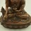 Oxidized Copper Alloy 12.75" Medicine Buddha / Sangye Menla Statue From Patan, Nepal