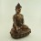 Oxidized Copper Alloy 12.75" Medicine Buddha / Sangye Menla Statue From Patan, Nepal