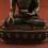 Oxidized Copper Alloy 11" Shakyamuni Buddha / Sangye Tomba Statue from Patan, Nepal