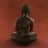 Oxidized Copper Alloy 11" Shakyamuni Buddha / Sangye Tomba Statue from Patan, Nepal