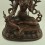 Hand Carved Fine Quality 18.5" Green Tara / Dolma S Copper Statue from Patan, Nepal