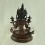 Hand Carved Fine Quality 18.5" Green Tara / Dolma S Copper Statue from Patan, Nepal