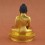 Fine Quality Hand Carved 5.5” Amitabha Buddha / Opame Copper Statue From Patan