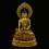 Fine 15.25" Medicine Buddha / Sangye Gold Gilded Face Painted Copper Statue Frm Patan, Nepa