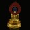 Fine 15.25" Medicine Buddha / Sangye Gold Gilded Face Painted Copper Statue Frm Patan, Nepa