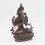 Finely Hand Carved 9" Chenrezig / Avalokiteshvara  Oxidized Copper Alloy Statue Patan, Nepal