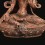 Fine Quality Carved 16” Green Tara / Drolma Copper Statue in Oxidation Finish