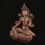 Fine Quality Carved 16” Green Tara / Drolma Copper Statue in Oxidation Finish