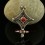 Fine Quality Tibetan Buddhist Silver with Coral and Emerald Stones Ghau / Pendant / Prayer Box