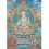 32" x 24" White Tara Thangka Painting