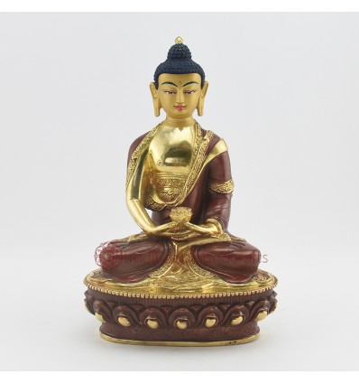 Fine Quality 8.25" Amitabha Buddha Statue