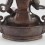 Oxidized Copper Alloy 14.5" Vajrasattva Statue From Patan, Nepal