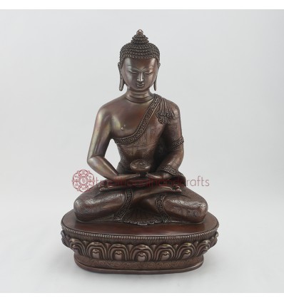 Fine Quality 11.25" Amitabha Buddha Opame Statue From Patan, Nepal.