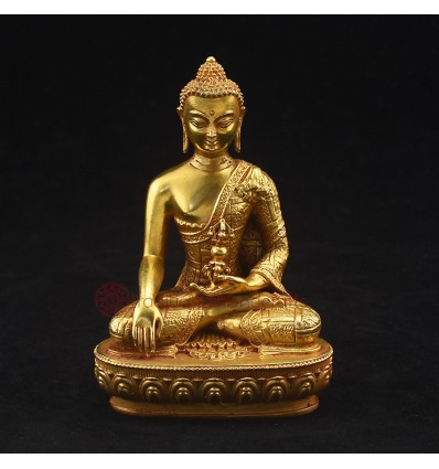 Hand Made 4" Mithupa Buddha Statue From patan,Nepal.