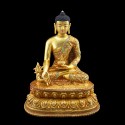 Fine Quality 12.5" Medicine Buddha Menla Statue