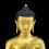 Hand Made Copper Alloy with Gold Gilded and Antiquated 20.5"Shakyamuni Buddha Statue