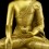 Hand Made Copper Alloy with Gold Gilded and Antiquated 20.5"Shakyamuni Buddha Statue