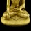 Hand Made Copper Alloy with Gold Gilded and Antiquated 20.5"Shakyamuni Buddha Statue