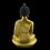 Hand Made Copper Alloy with Gold Gilded and Antiquated 20.5"Shakyamuni Buddha Statue