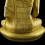 Hand Made Copper Alloy with Gold Gilded and Antiquated 20.5"Shakyamuni Buddha Statue