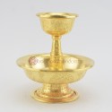 Hand Made Copper Alloy with Gold Plating 6" Offering Sherkim Set