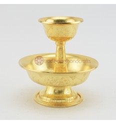 Hand Made Copper Alloy with Gold Plating 5" Offering Sherkim Set