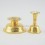 Hand Made Copper Alloy with Gold  Plating 4.5" Offering Sherkim Set