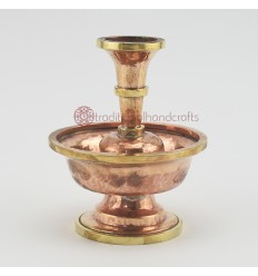 Fine Hand carvings Copper Alloy with Brass Rings 4" Serkyem Set