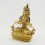 Fine Quality Copper Alloy with 24 Karat Gold Gilded 9” Vajradhara / Dorjechang Statue