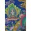 Fine Quality 33" x 22.5" Chenrezig / Avalokiteshvara Thangka Scroll Painting