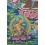 Fine Quality 33" x 22.5" Chenrezig / Avalokiteshvara Thangka Scroll Painting