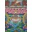 Fine Quality 33" x 22.5" Chenrezig / Avalokiteshvara Thangka Scroll Painting