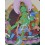 20.5" x 16" Green Tara / Dolma Thangka Scroll Painting