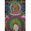 Fine Quality  33" x 23 White Tara / Dholka Thangka Scroll Painting