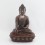 Hand Made Oxidized Copper Alloy 13" Shakyamuni Buddha Statue