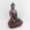 Hand Made Oxidized Copper Alloy 13" Shakyamuni Buddha Statue