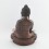 Hand Made Oxidized Copper Alloy 13" Shakyamuni Buddha Statue