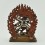 Machiine Made 6" Black Mahakala Statu From Patan, Nepal.