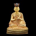 Hand Carved 10.5" The 1st Gyalwa Karmapa - Düsum Khyenpa Statue