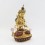 Hand made Copper Alloy with partly  Gold Gilded 12.5” Vajradhara / Chanadorje Statue