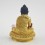 Hand Made 5.5" Medicine Buddha / Menla Gold Gilded with Face Painted Copper Statue Patan, Nepal