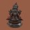 Hand Made Oxidized Copper Alloy Green Tara / Dolma Statue