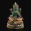 Hand Carved 20" Green Tara / Dholma Copper Statue From Nepal.