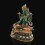 Hand Carved 20" Green Tara / Dholma Copper Statue From Nepal.