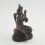 Machine Made Tibetan Buddhist 5.75" Green Tara / Dholma Statue