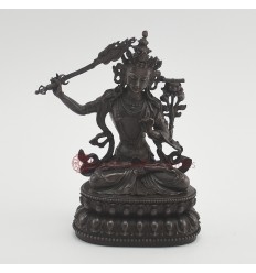 Machine Made Tibetan Buddhist 6" Manjushri / Jampelyang Statue