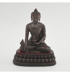 Machine Made Tibetan Buddhist 6.5" Medicine Buddha / Menla Statue