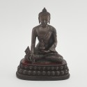 Machine Made Tibetan Buddhist 6.5" Medicine Buddha / Menla Statue